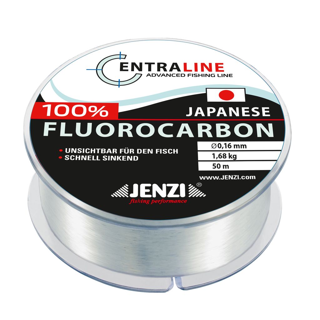 Fluorocarbon Schnur,50 m.,0,16