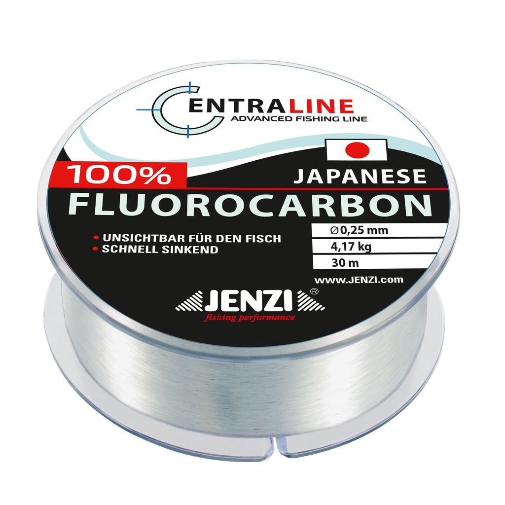 Fluorocarbon Schnur,30 m.,0,25