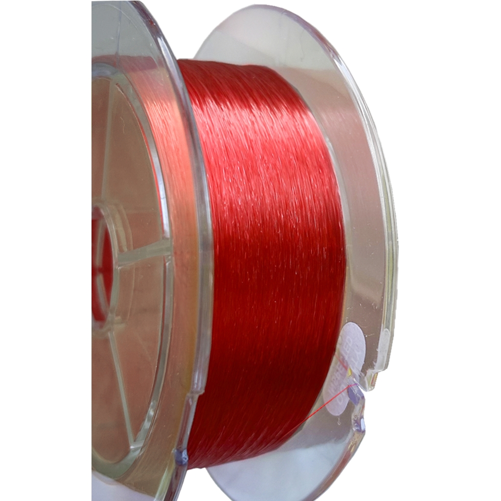 Angelschnur,400m, Spoon,red,0,18 mm
