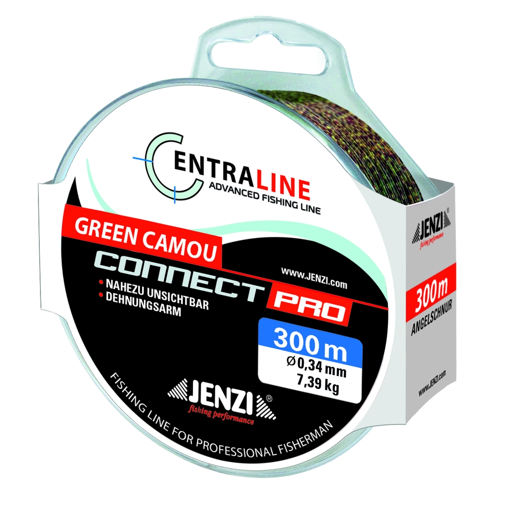 Schnur, Green-Camo, 300m,0,34 mm