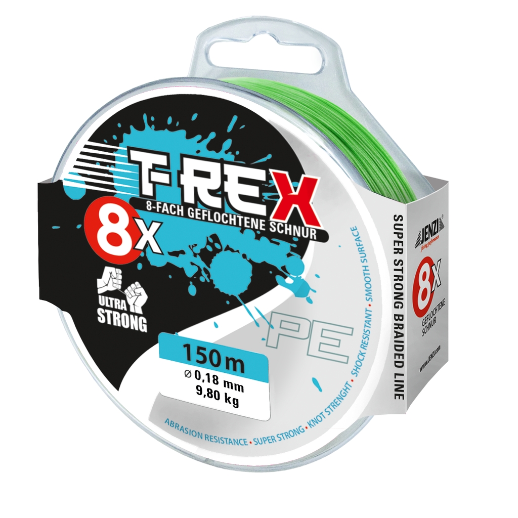 8x-Braid,Chartreuse,0,18mm,150m