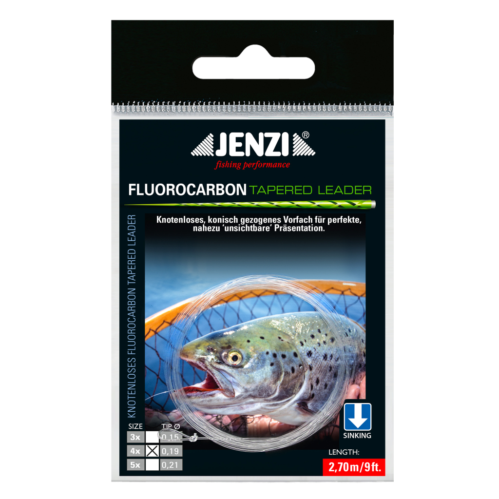 Insp.Fly-Vorfach Fluorocarb.4X