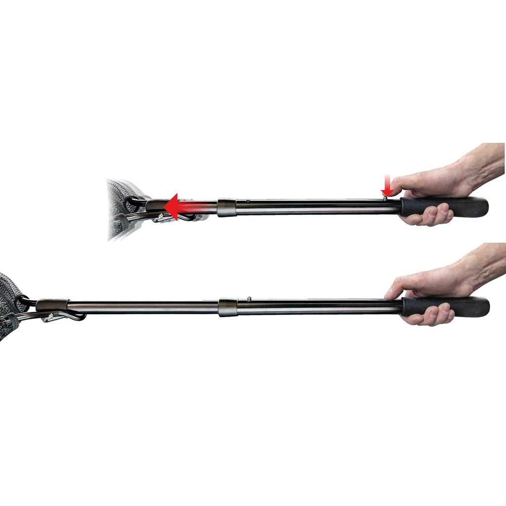 Pop-Out Kescher,1,60m,gummiert