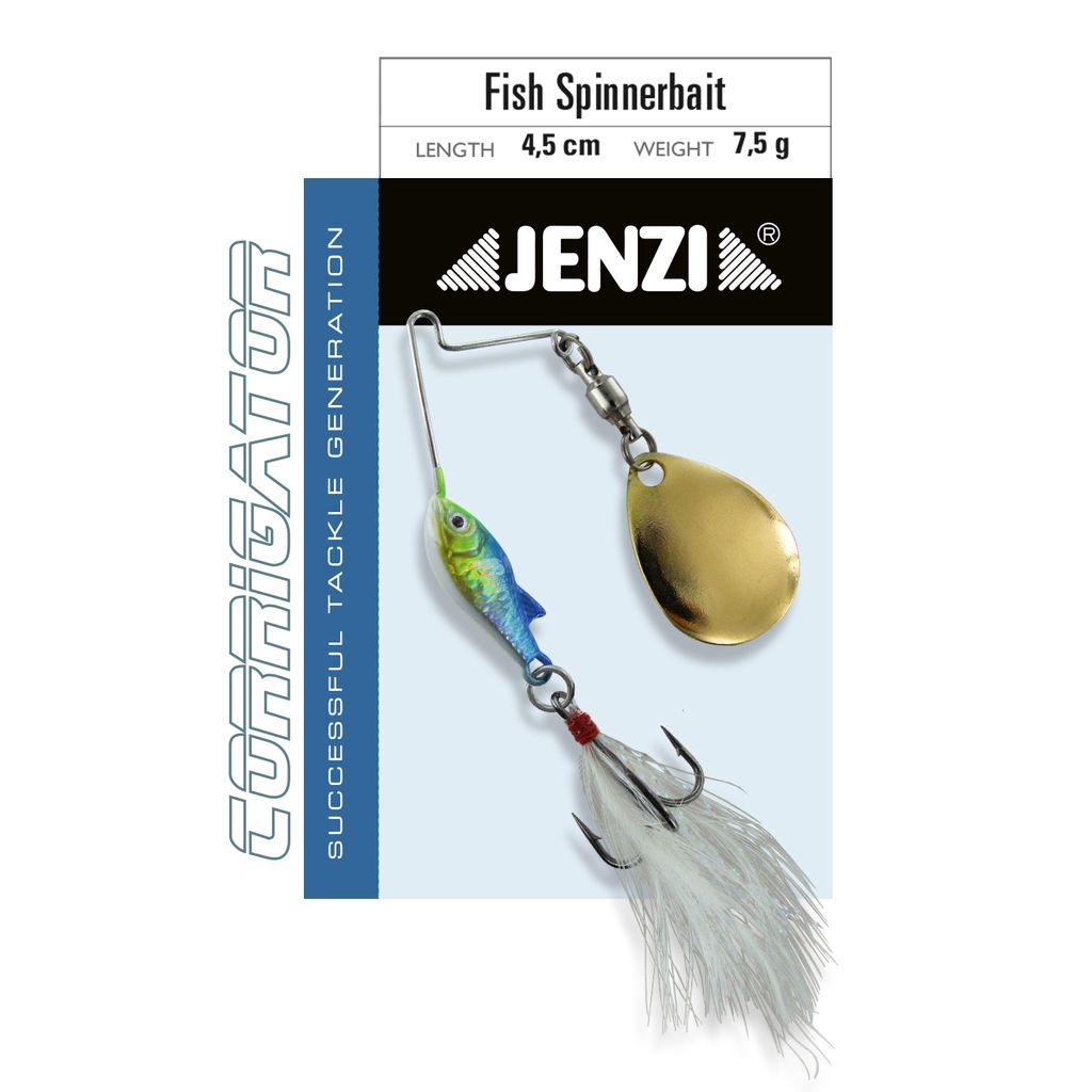 Spinnerbait, 7,5g, Baitfish