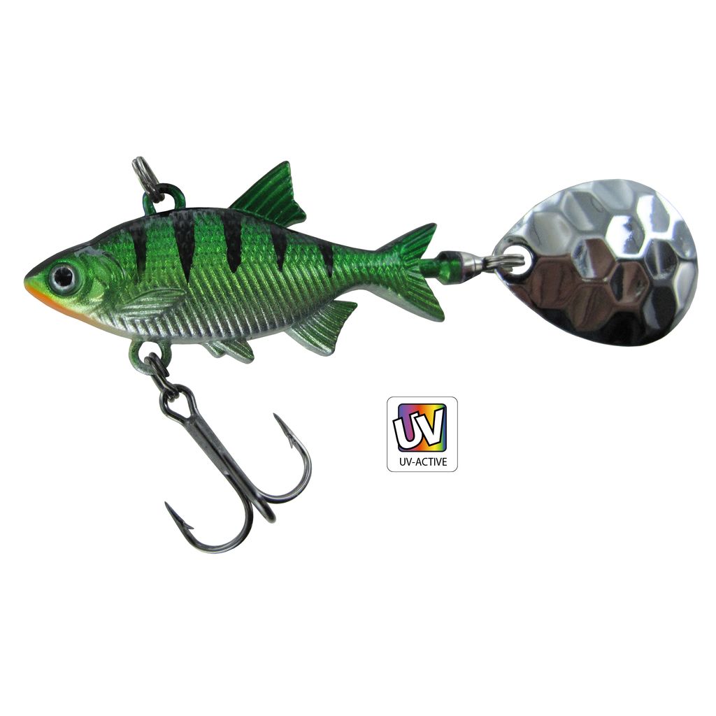 Spin-Jig, 16g. Zink, Perch