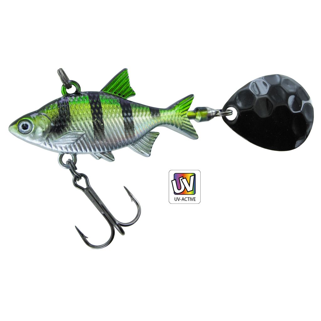Spin-Jig, 16g. Zink,Yell-Perch