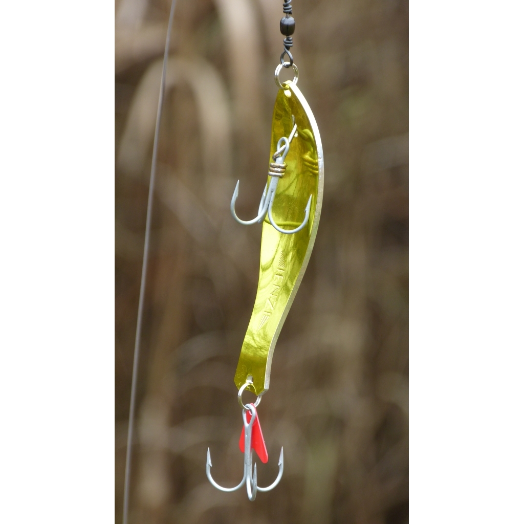 Blinker "Heintz" Silber/Gold, 28g