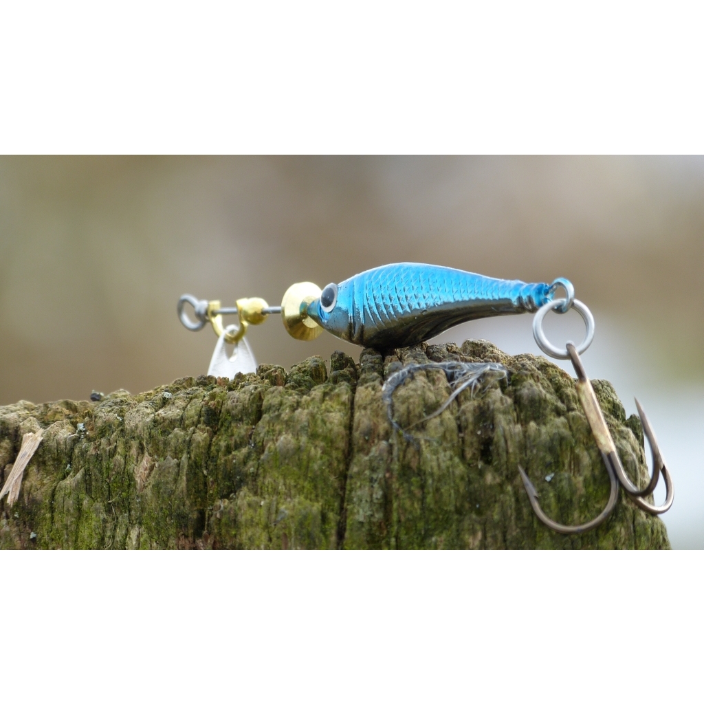 Bait-Fish Kunstköd. Blue/Silve, 16g