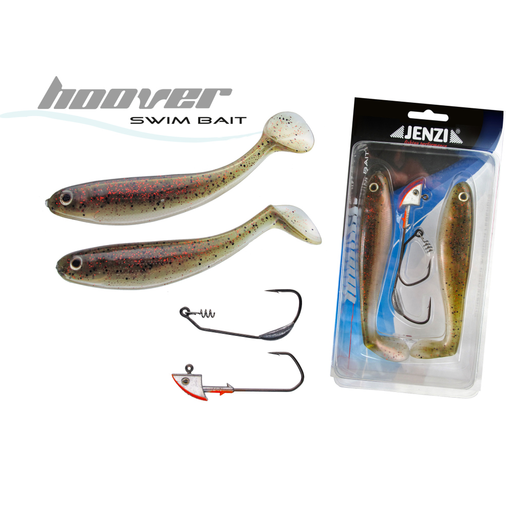 Swim-Bait Set 6,5" Brown-Trout
