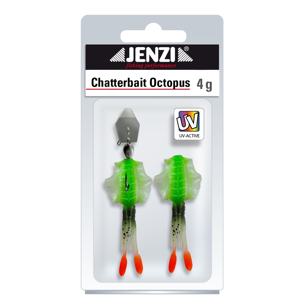 Chatterbait,Octopus.4g,Green