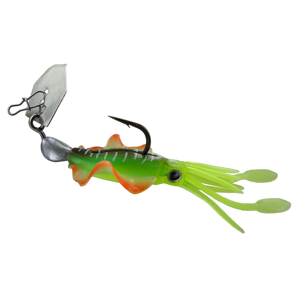 Chatterbait,Octopus.4g,Fire-Ti