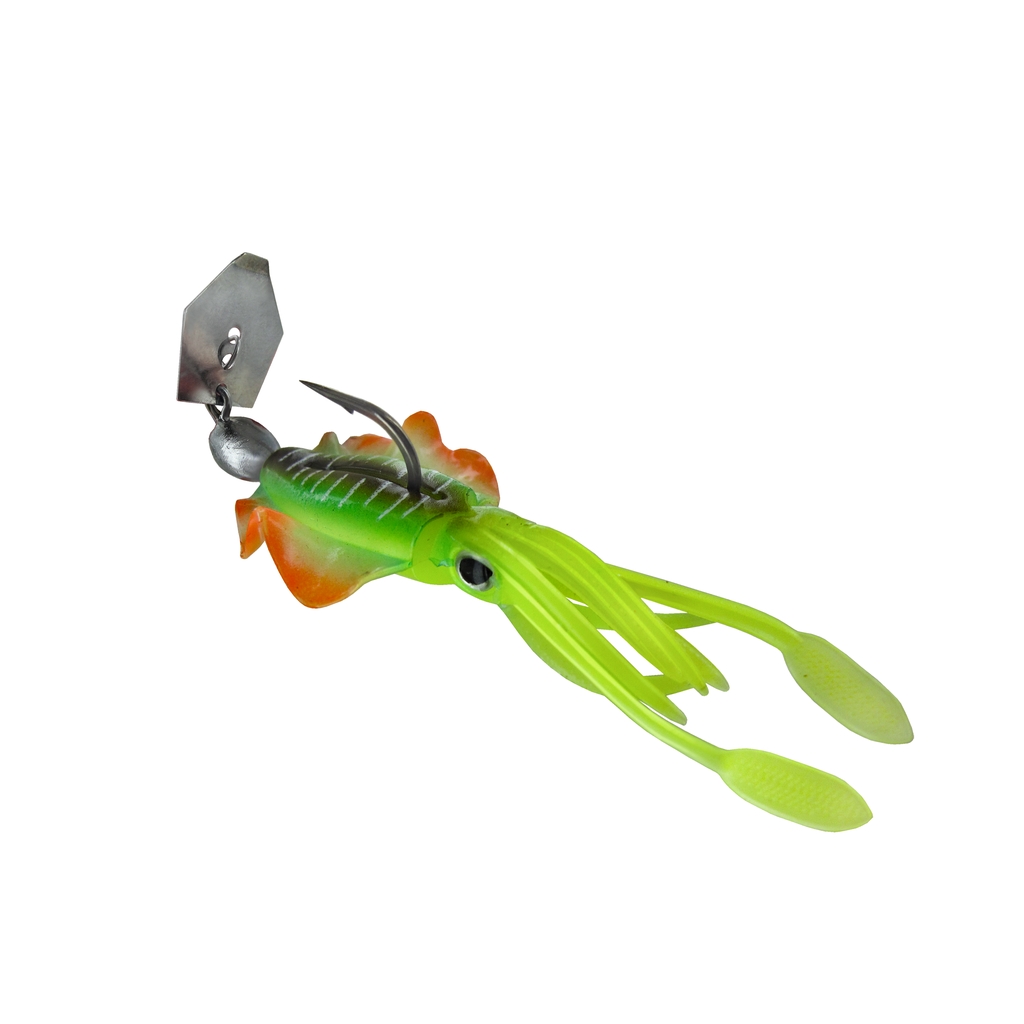 Chatterbait,Octopus.4g,Fire-Ti