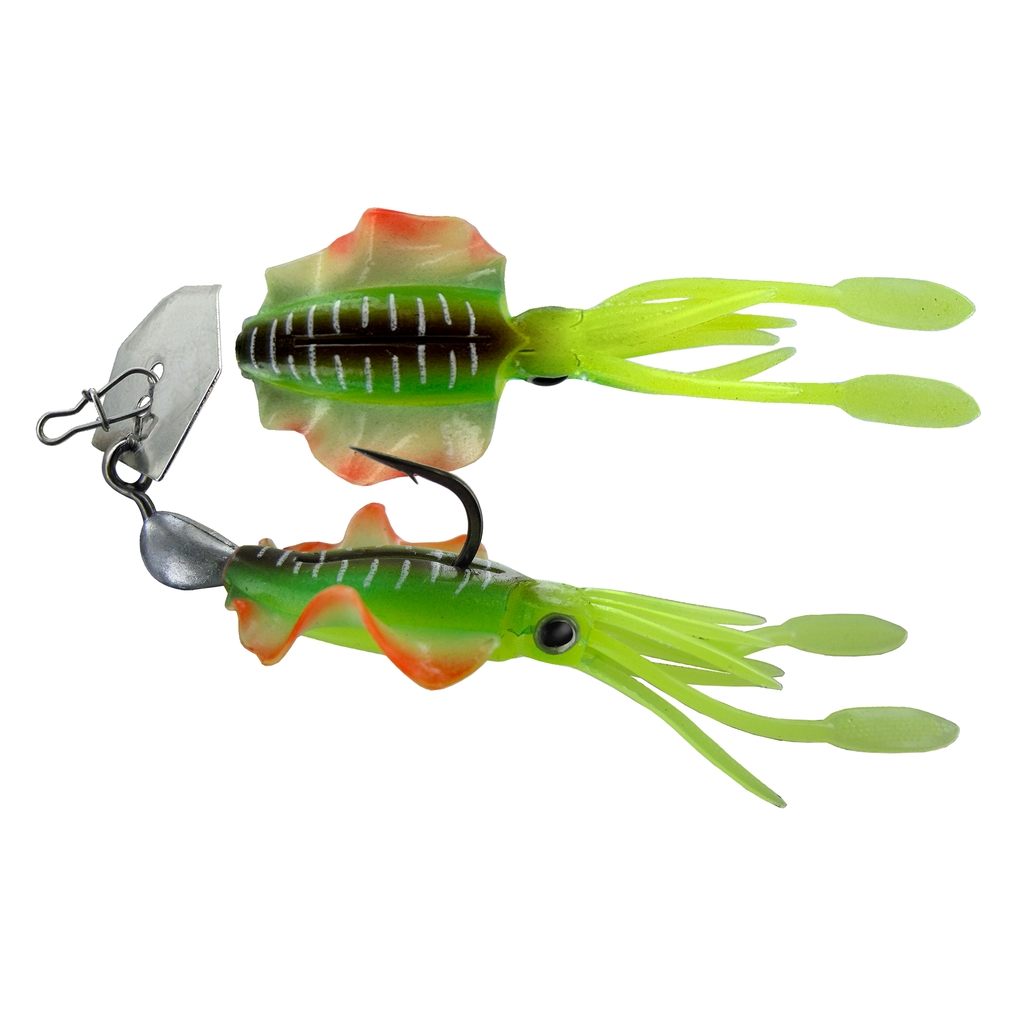 Chatterbait,Octopus.4g,Fire-Ti
