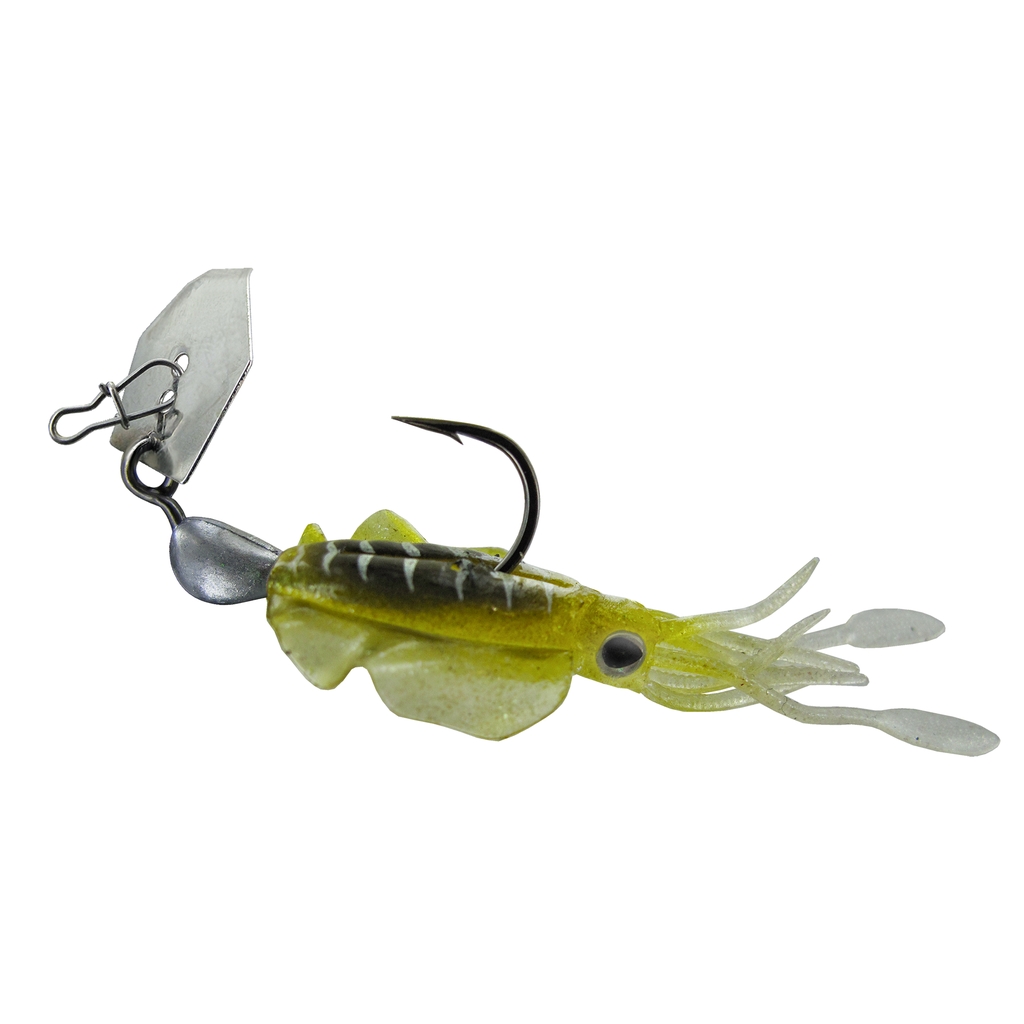 Chatterbait,Octopus.4g,Gold