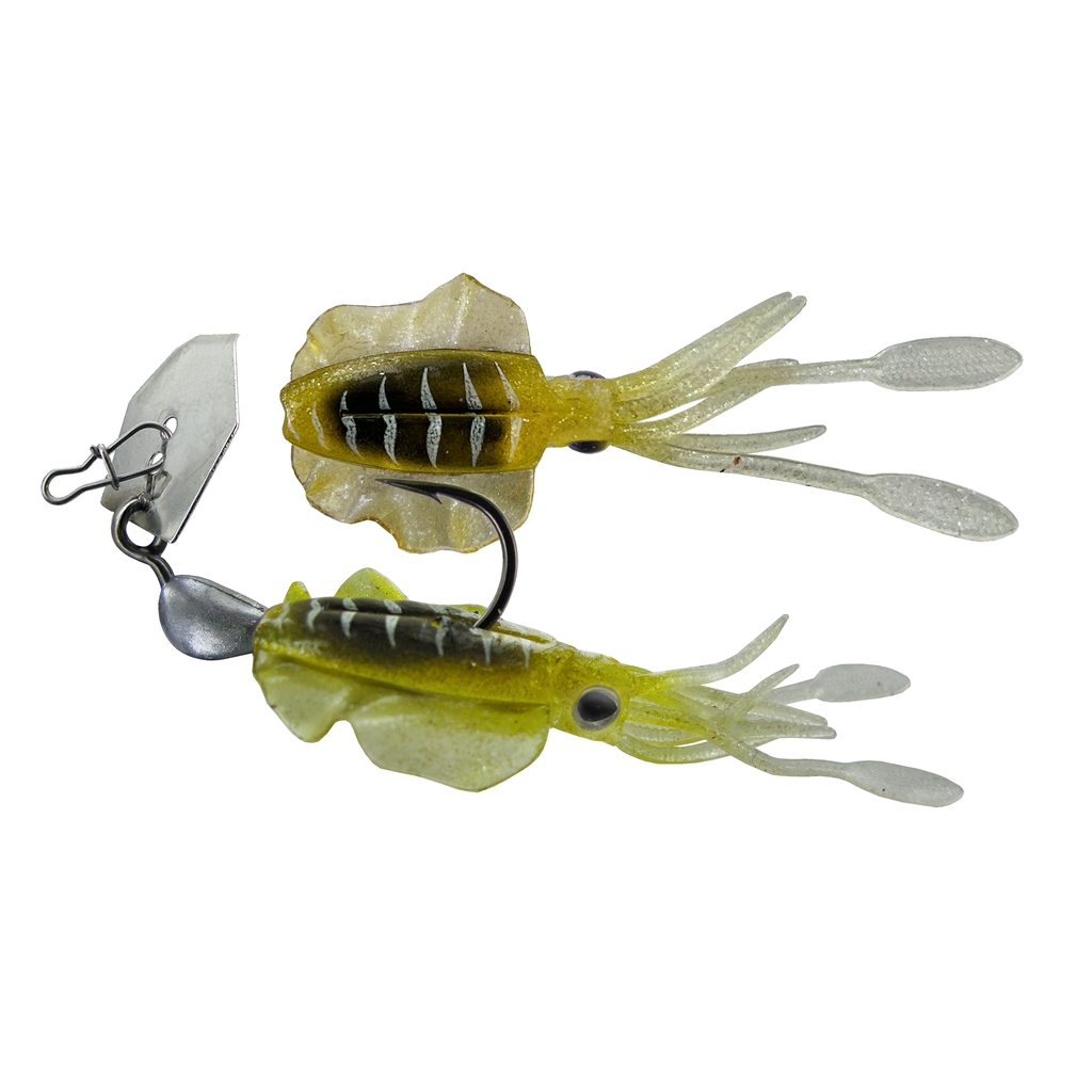 Chatterbait,Octopus.4g,Gold