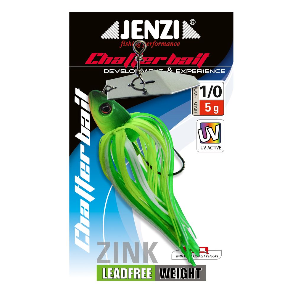 Chatterbait,5g,1/0 Chartreuse