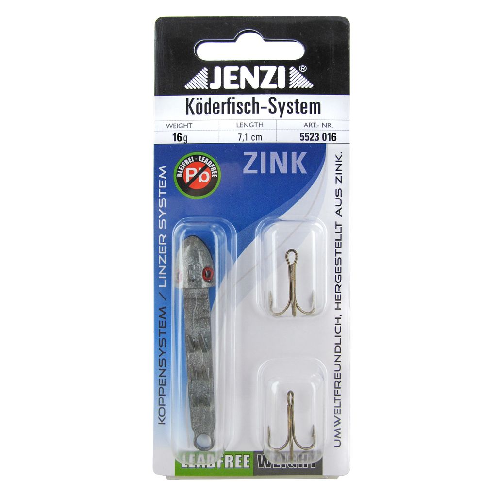 Spinn-Zink-kopf 16 g - 7,5 cm