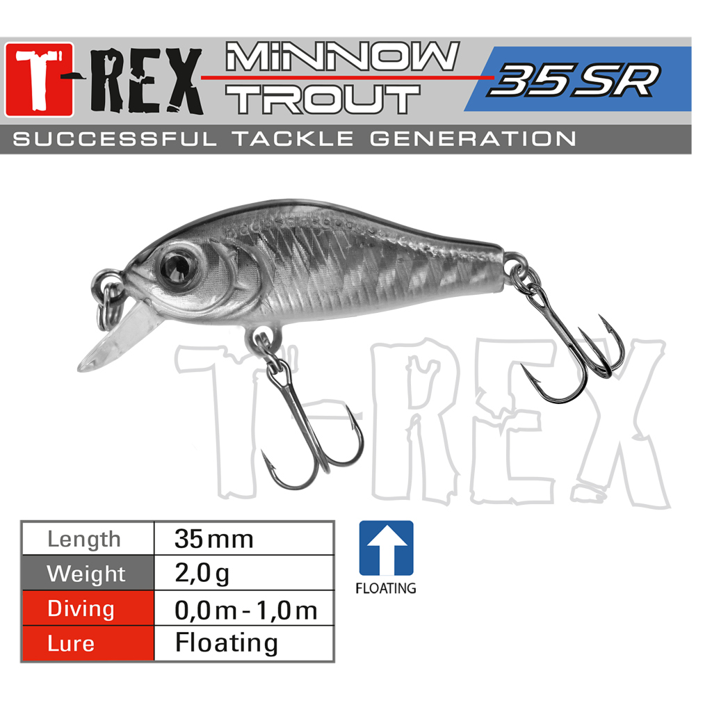 Wobbler T-Rex Trout 35 SR C.3