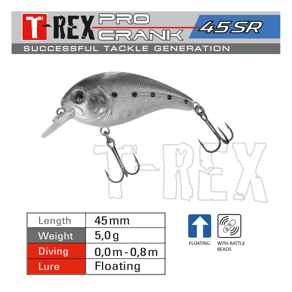 Wobbl.T-Rex Pro Crank 45 SR C2