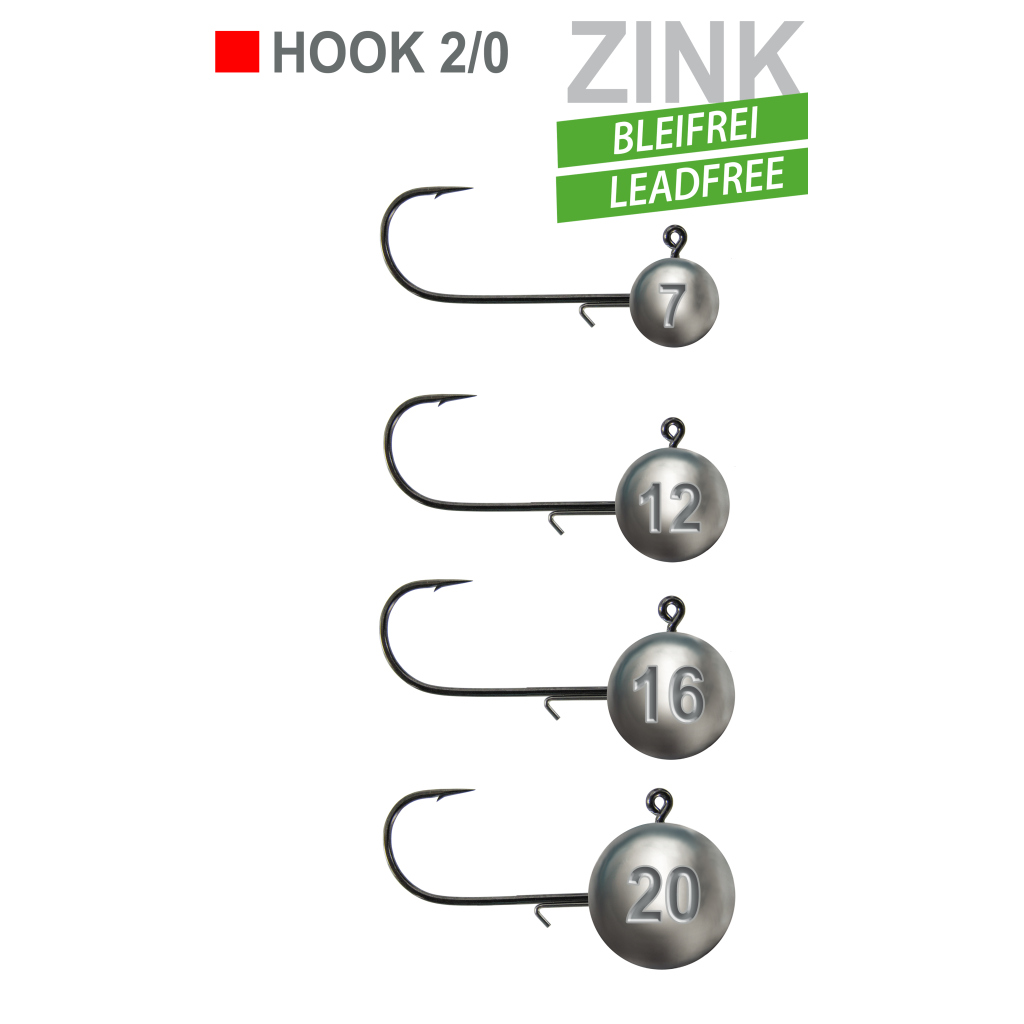 Jig Head Bleifr.5/SB, 12g #2/0