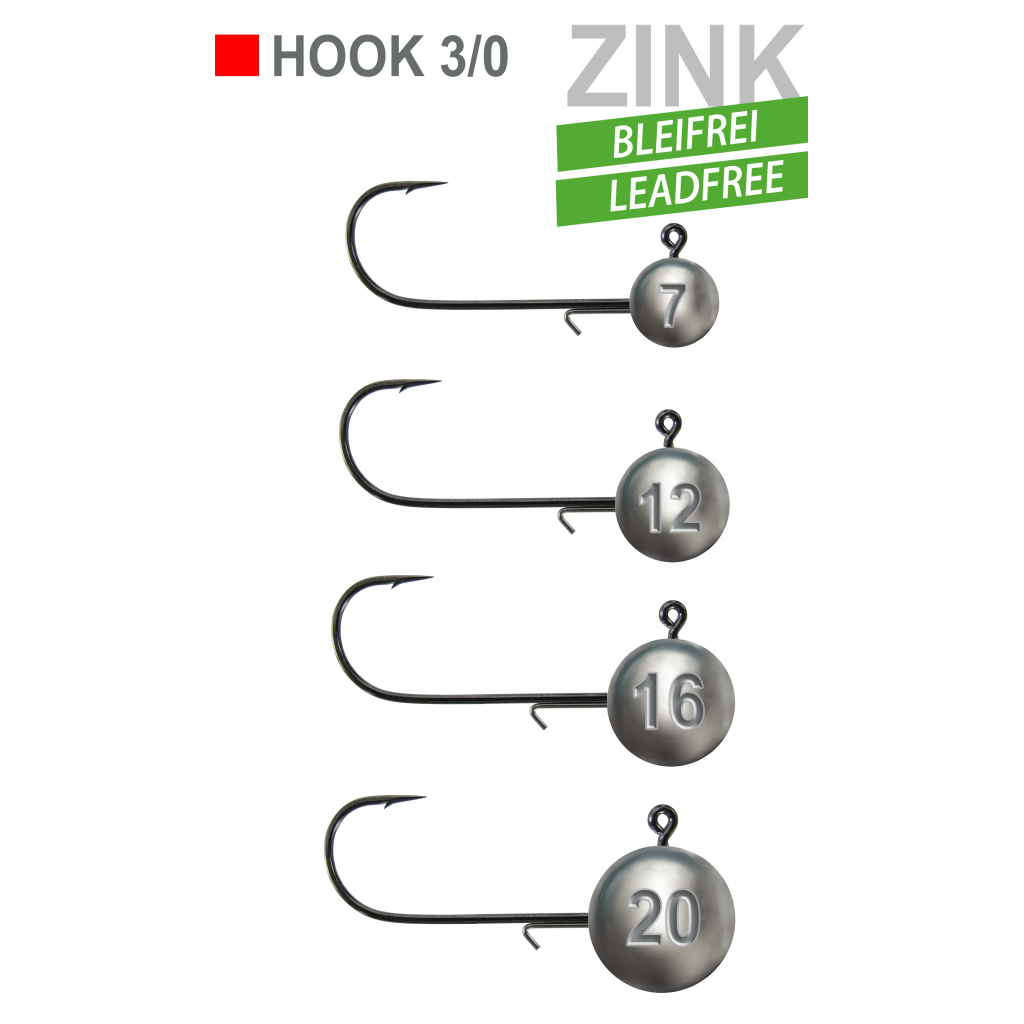 Jig Head Bleifr.4/SB, 12g #3/0