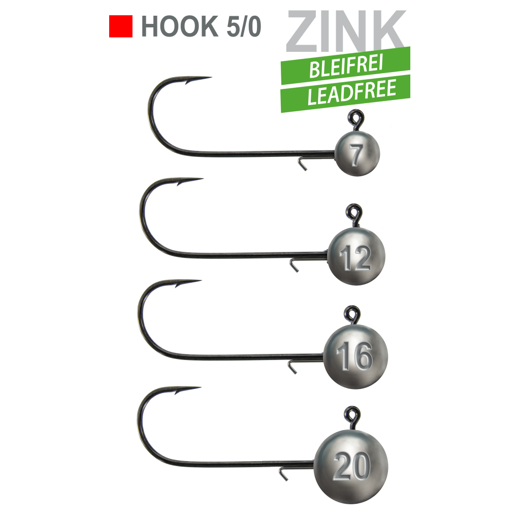 Jig Head Bleifr.4/SB, 12g #5/0