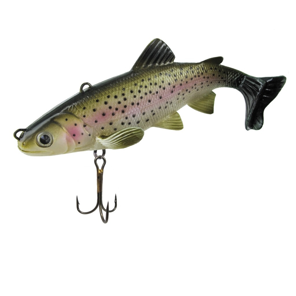 Big Trout Soft-Köd.SB, Brw-Tro, 15cm