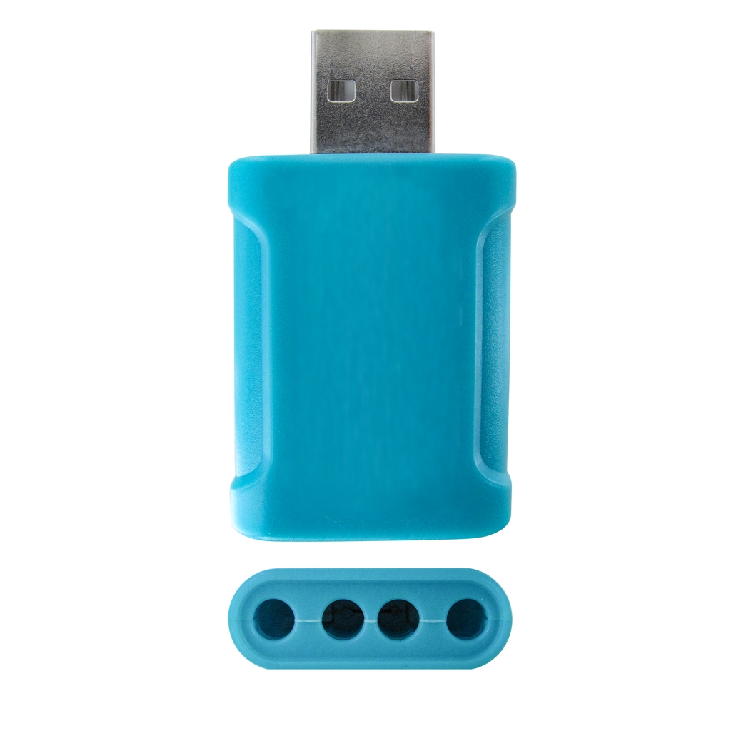 USB-Ladegerät inkl. 2 4x25 Akkus