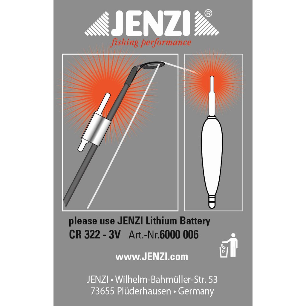 LED Knicklicht, Tip Light, red