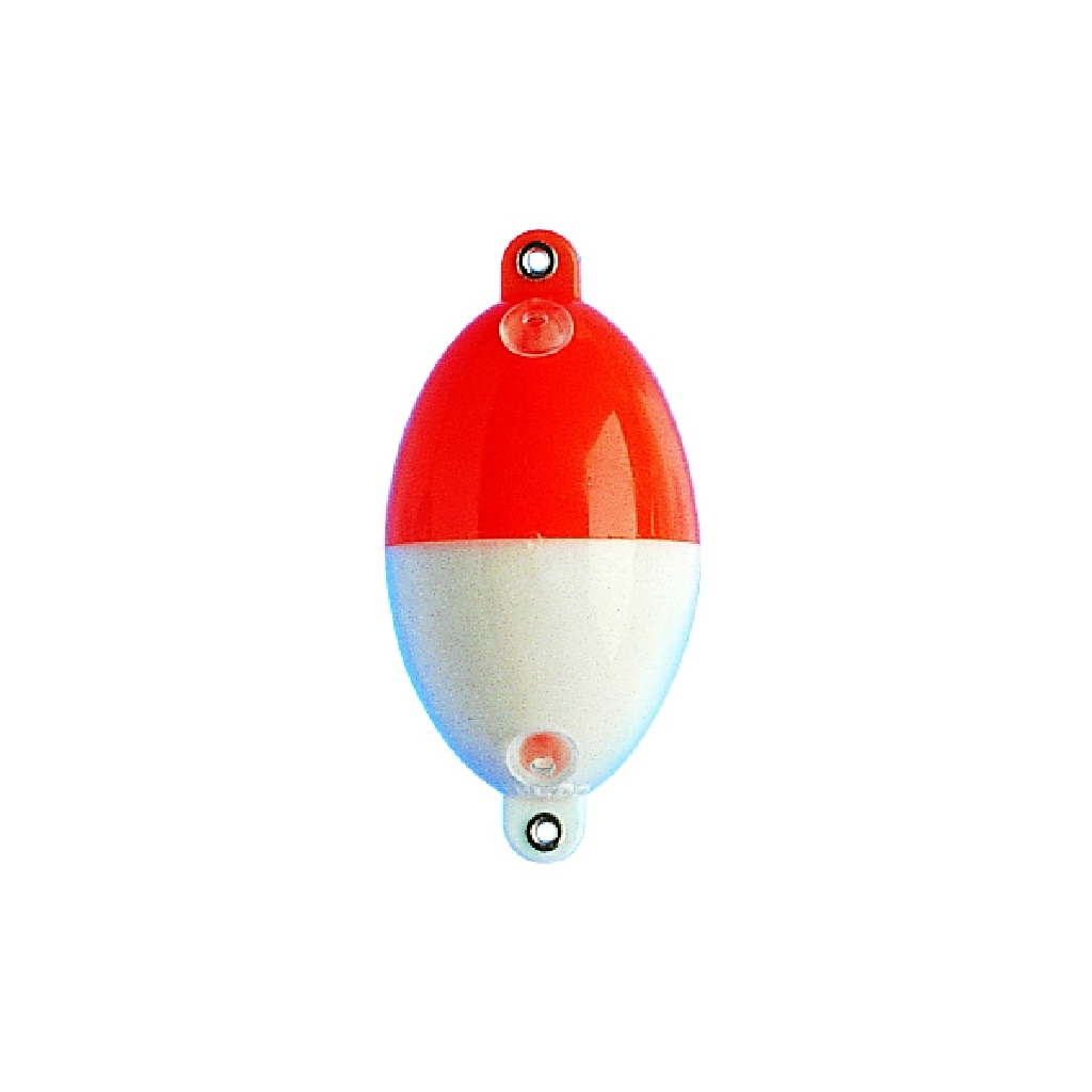 Wasserkugel, Rot-Weiß Oval, 55/35mm