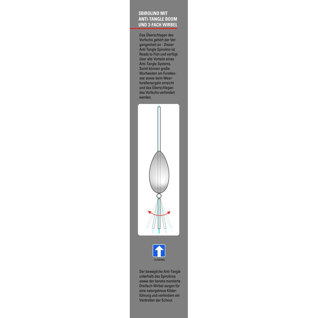 Spirolino, Anti T., 10g, Float