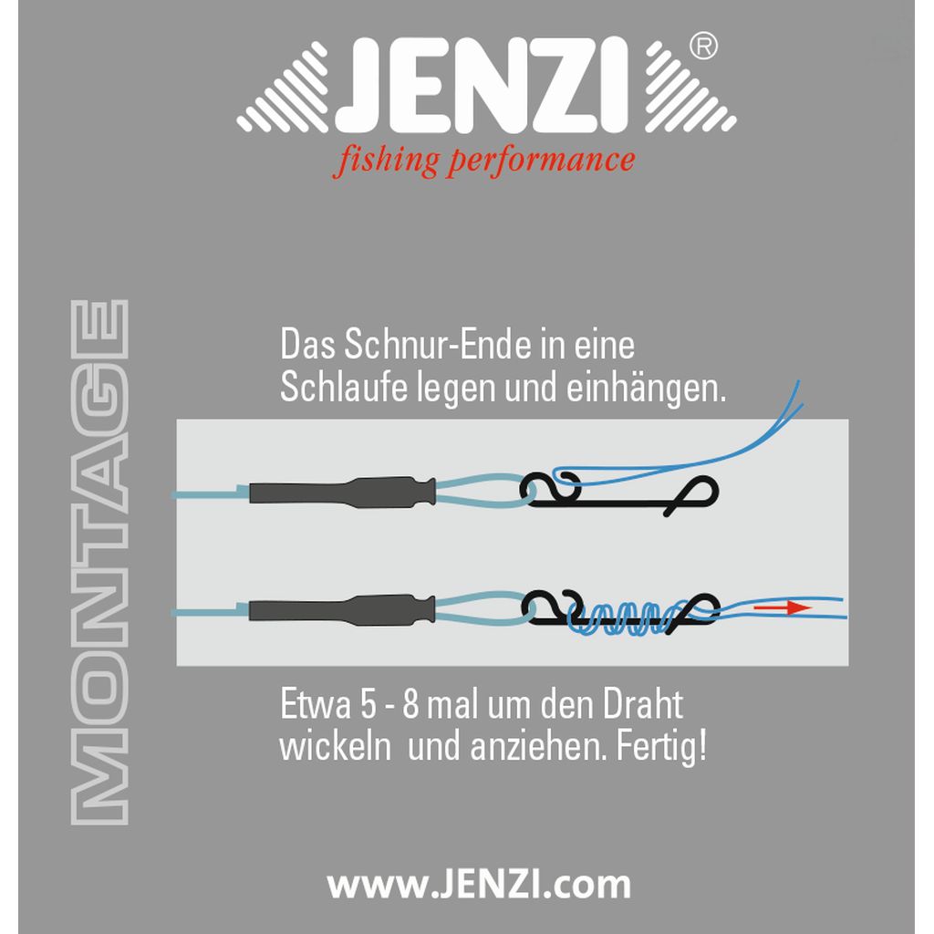 1x7No-Knot Stahlvorf,12kg,50cm