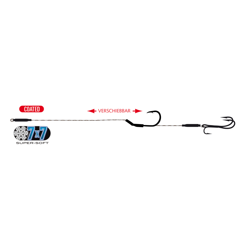 Flex.Doub.Hook Float Rig 7x7 2