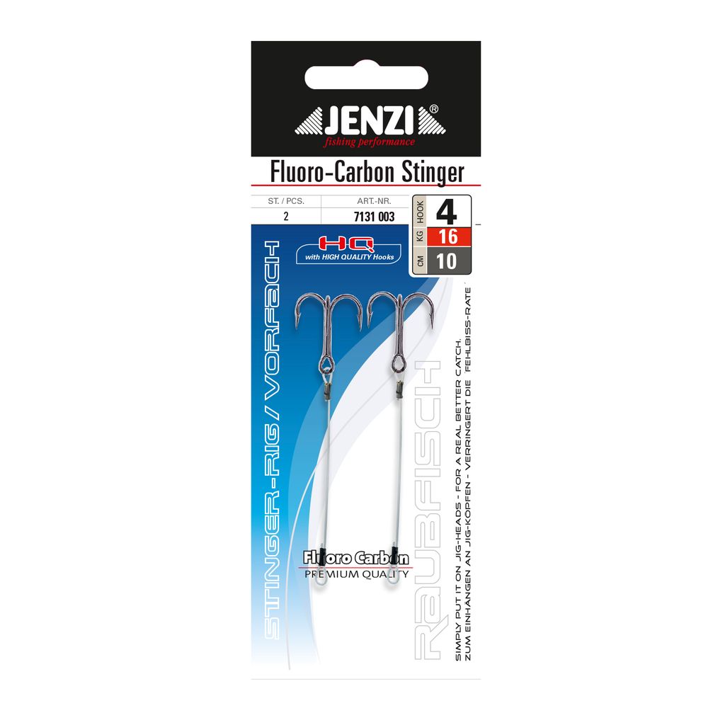 Stinger Fluo 2St. Hak.4 10cm