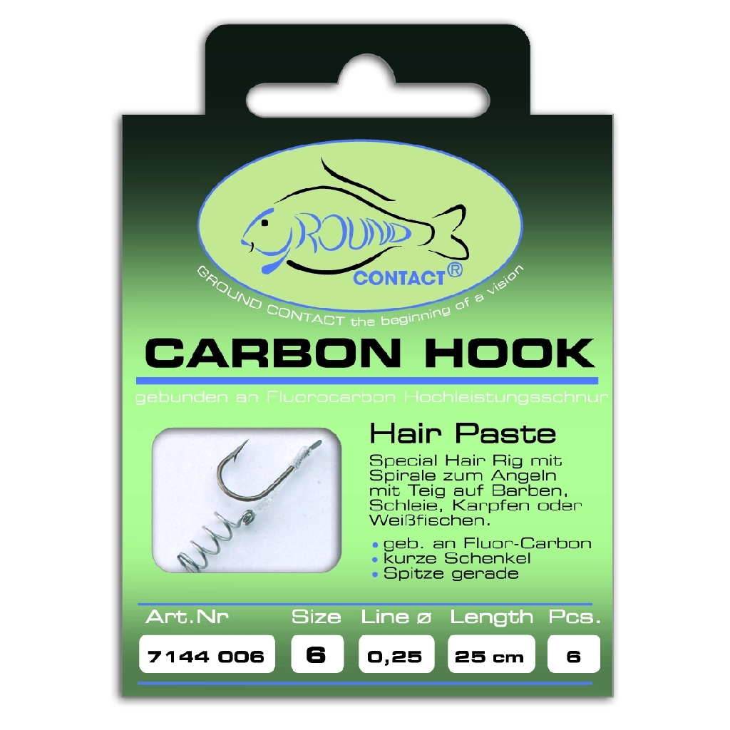 Ground-Contact Hook Hair Paste