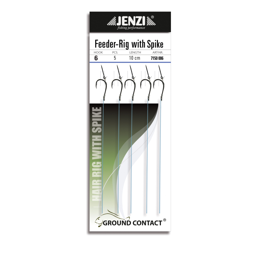 Feeder-Vorfach/Rig m.Spike #6