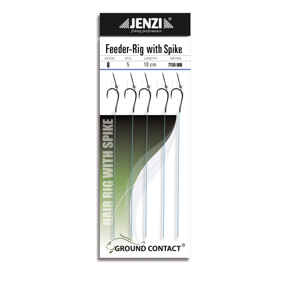 Feeder-Vorfach/Rig m.Spike #8