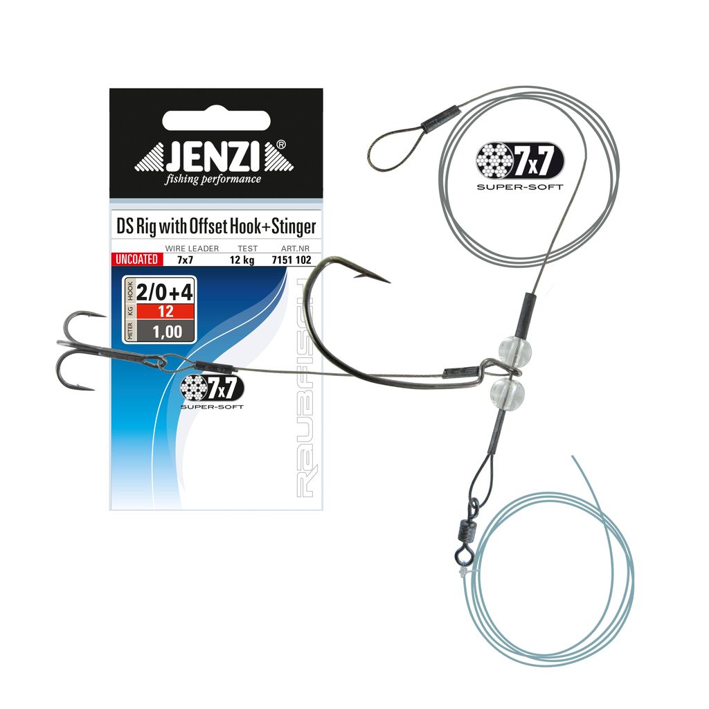 7x7DS Stinger Rig, Hak2/0,12kg