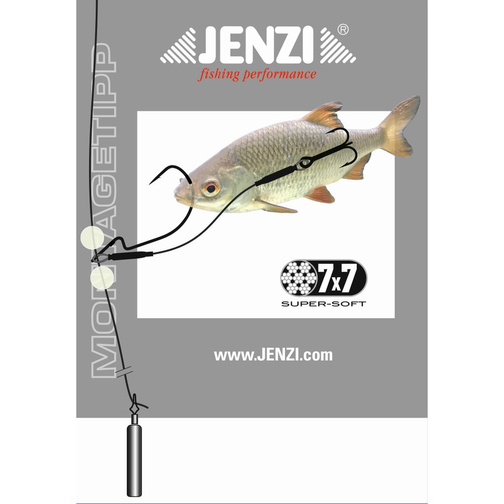 7x7DS Stinger Rig, Hak2/0,12kg