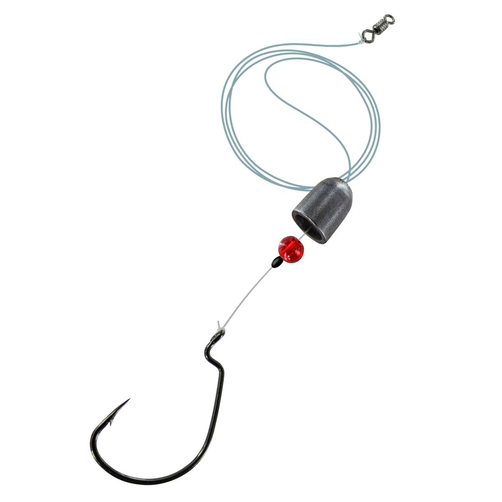 Fluo-Line Texas-Rig,7g, Hak1/0