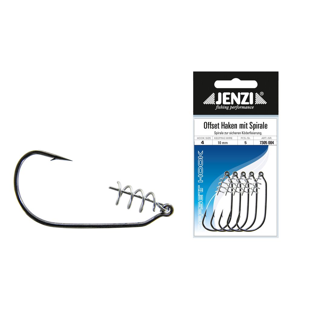 Offset-Hook m Spirale 5S.G.4