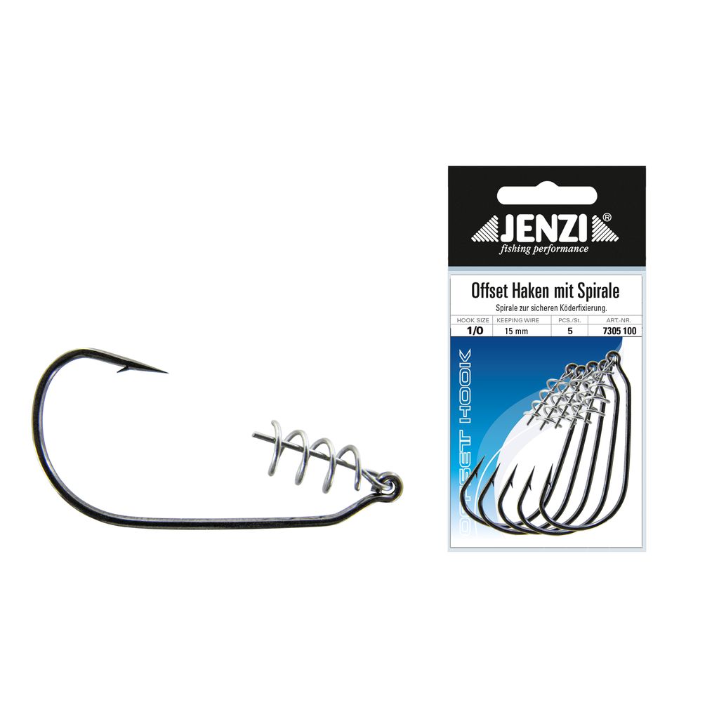 Offset-Hook m Spirale 5S.G.1/0
