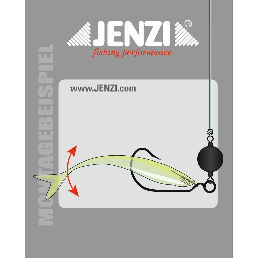 Offset-Hook m Spirale 5S.G.2/0