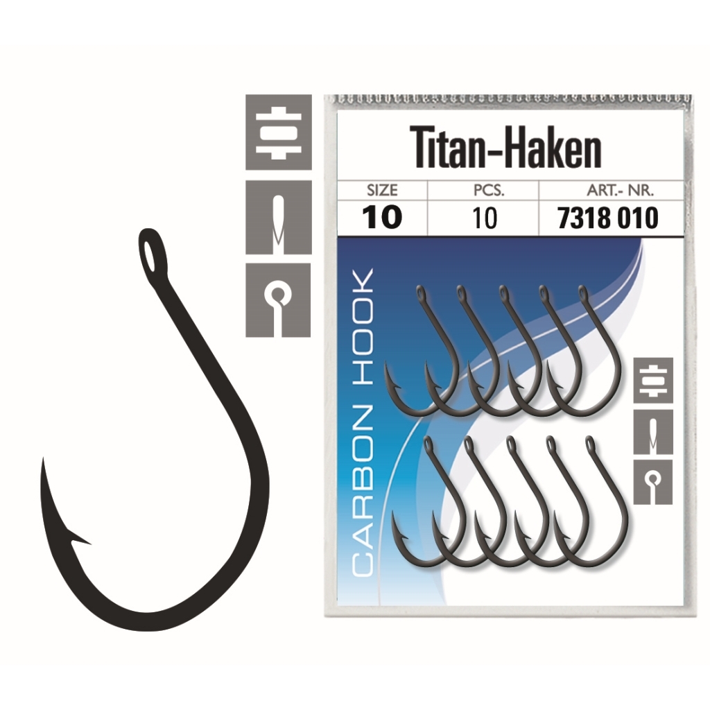Titan-Haken m.Öhr  Lose, SB