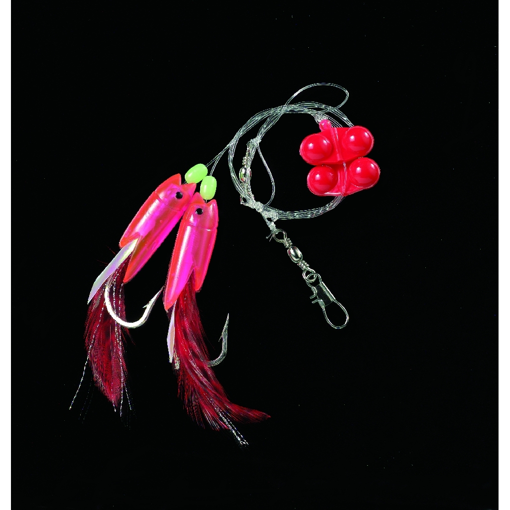 Dorsch-Vorfach m.Rattle-Beads