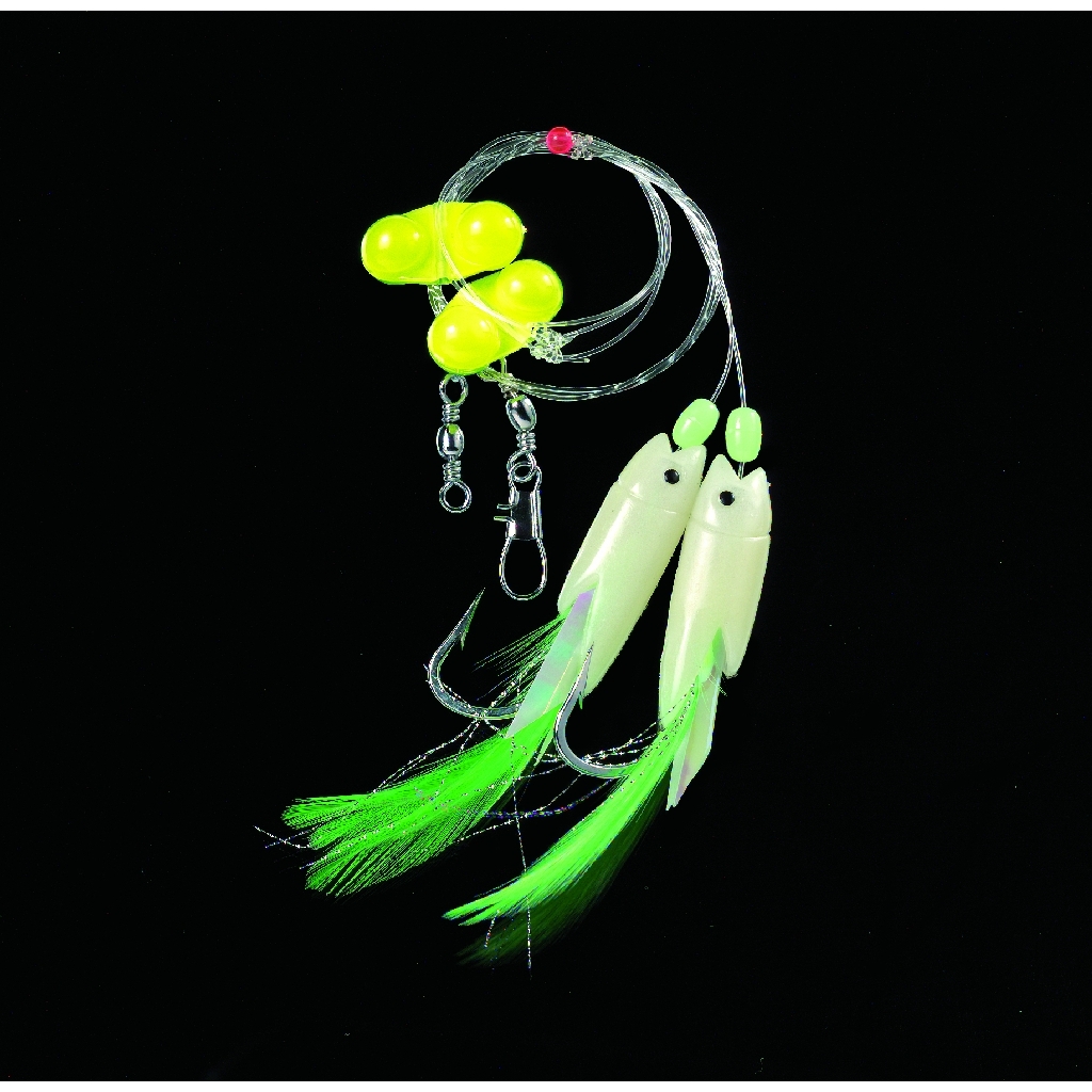 Dorsch-Vorfach m.Rattle-Beads