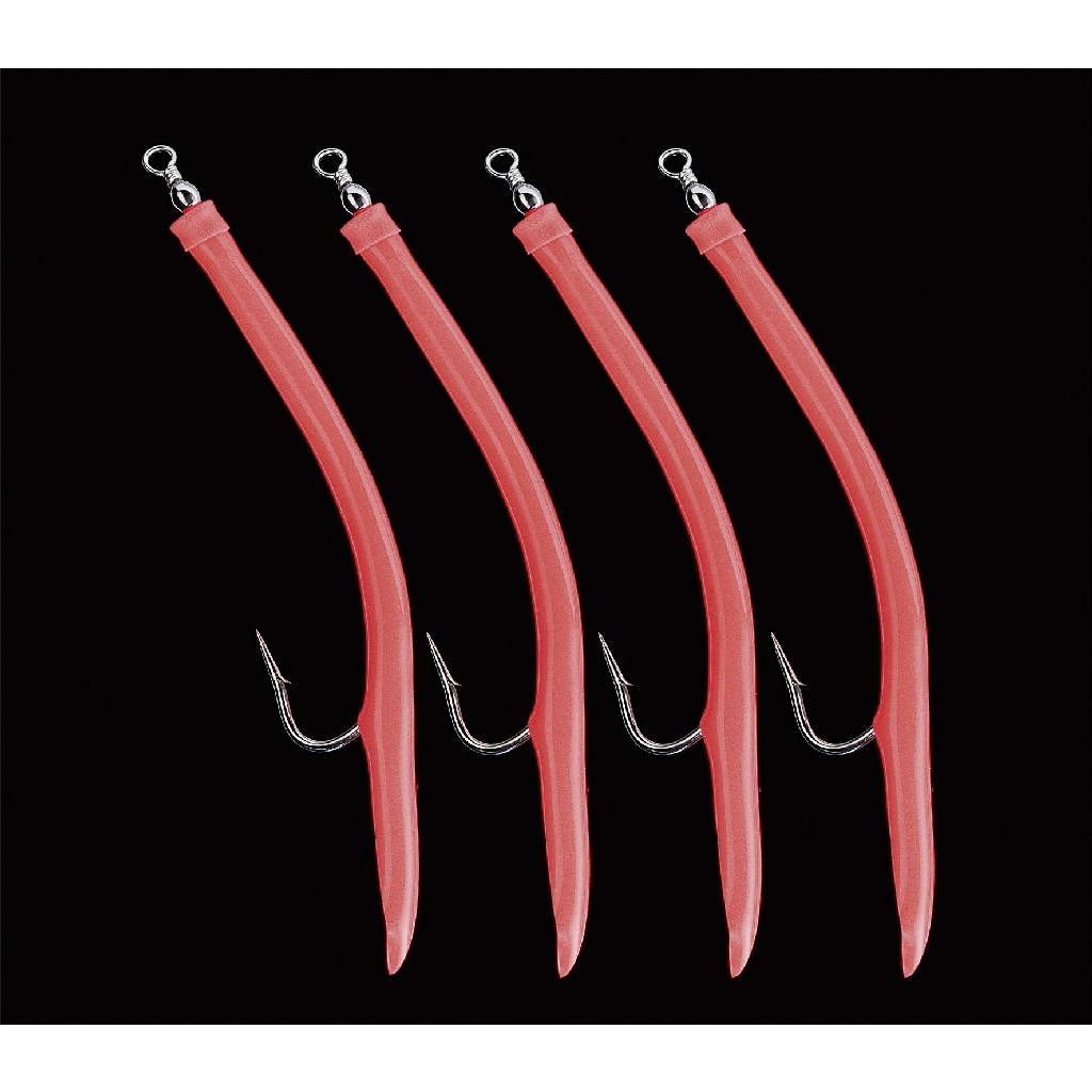 Gummi-Makk 4st/SB Fluo-Red
