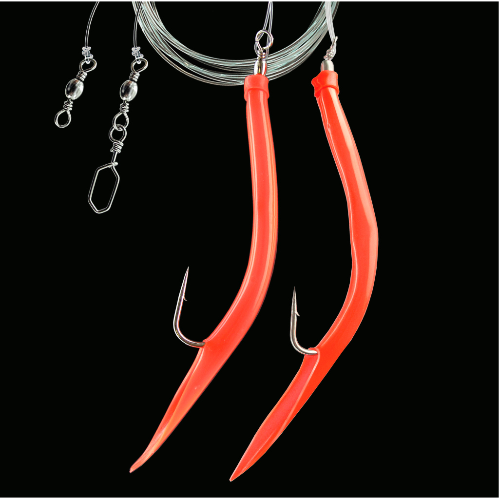 Gummi-Makk Red montiert 8/0