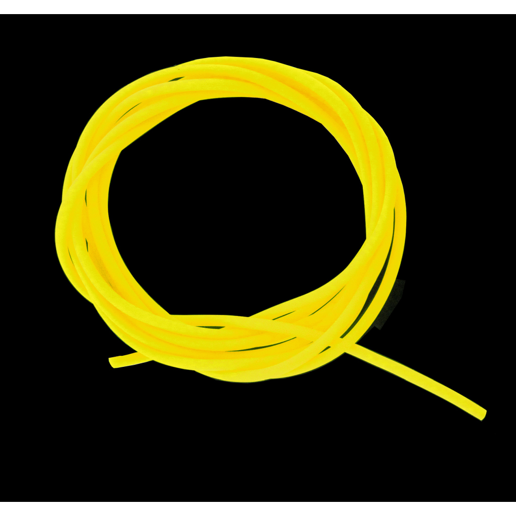 Fluo-Schlauch 4 mm, SB, gelb