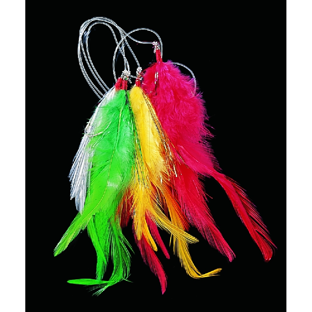 Makrelenpaternoster Bunt 5st
